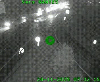 <h2>Webcam N147 au nord de Poitiers et à la jonction avec la A10</h2>