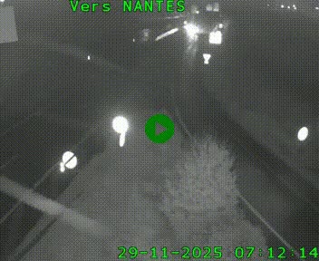 <h2>Webcam N147 au nord de Poitiers et à la jonction avec la A10</h2>