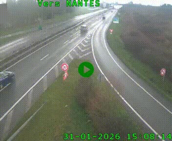 <h2>Webcam N147 au nord de Poitiers et à la jonction avec la A10</h2>