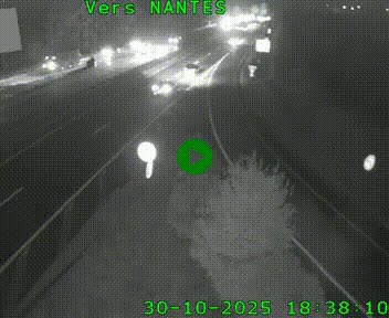 <h2>Webcam N147 au nord de Poitiers et à la jonction avec la A10</h2>