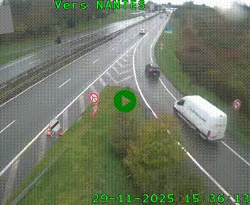 <h2>Webcam N147 au nord de Poitiers et à la jonction avec la A10</h2>