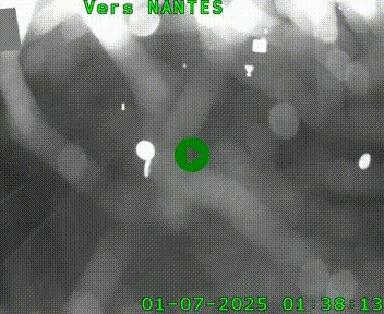 <h2>Webcam N147 au nord de Poitiers et à la jonction avec la A10</h2>