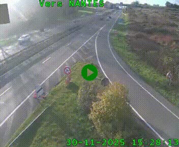 <h2>Webcam N147 au nord de Poitiers et à la jonction avec la A10</h2>