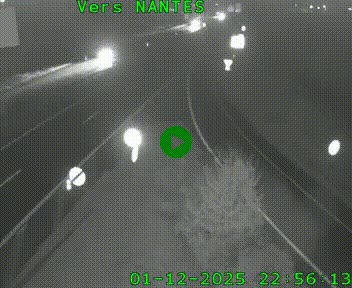 <h2>Webcam N147 au nord de Poitiers et à la jonction avec la A10</h2>