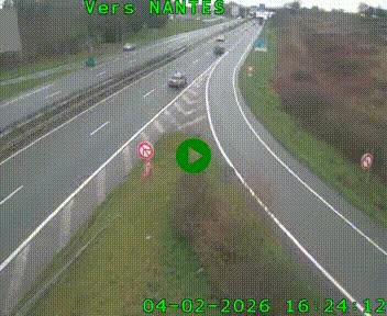 <h2>Webcam N147 au nord de Poitiers et à la jonction avec la A10</h2>