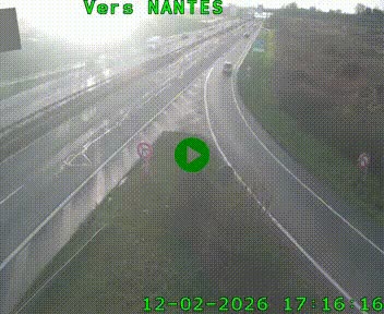 <h2>Webcam N147 au nord de Poitiers et à la jonction avec la A10</h2>