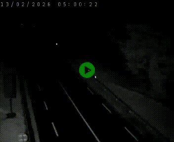 Webcam routière sur la N122 au niveau du Tunnel du Lioran. Vue de l'entrée côté Murat