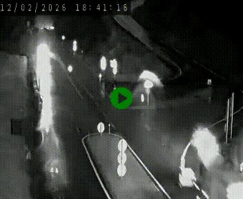 Webcam routière sur la N122 au niveau du Tunnel du Lioran. Vue de l'entrée côté Aurillac.