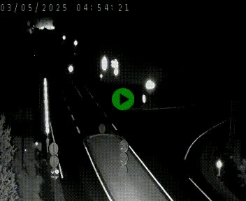 Webcam routière sur la N122 au niveau du Tunnel du Lioran. Vue de l'entrée côté Aurillac.