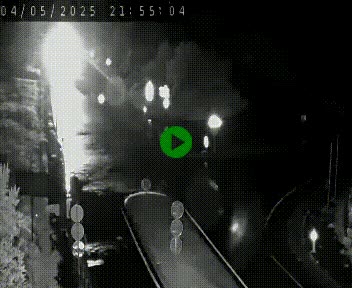 Webcam routière sur la N122 au niveau du Tunnel du Lioran. Vue de l'entrée côté Aurillac.