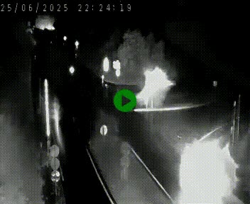 Webcam routière sur la N122 au niveau du Tunnel du Lioran. Vue de l'entrée côté Aurillac.