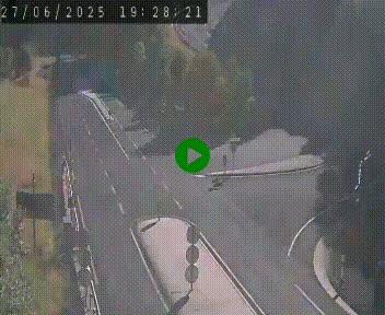 Webcam routière sur la N122 au niveau du Tunnel du Lioran. Vue de l'entrée côté Aurillac.