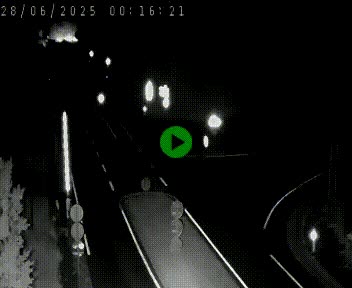 Webcam routière sur la N122 au niveau du Tunnel du Lioran. Vue de l'entrée côté Aurillac.
