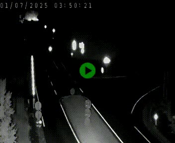 Webcam routière sur la N122 au niveau du Tunnel du Lioran. Vue de l'entrée côté Aurillac.