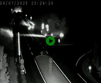 Webcam routière sur la N122 au niveau du Tunnel du Lioran. Vue de l'entrée côté Aurillac.