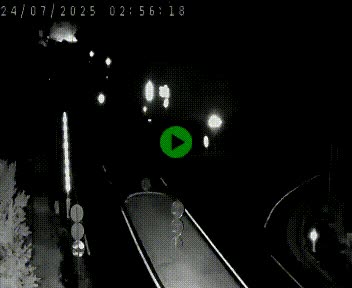 Webcam routière sur la N122 au niveau du Tunnel du Lioran. Vue de l'entrée côté Aurillac.