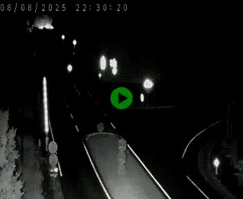 Webcam routière sur la N122 au niveau du Tunnel du Lioran. Vue de l'entrée côté Aurillac.