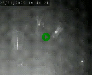 Webcam routière sur la N122 au niveau du Tunnel du Lioran. Vue de l'entrée côté Aurillac.