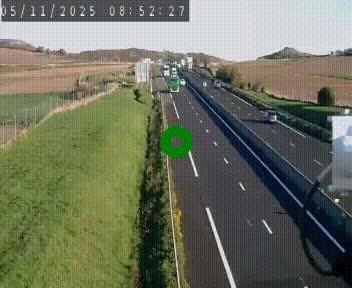 <h2>Caméra autoroute A75 à hauteur de Le Crest, en direction de Montpellier</h2>