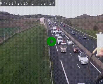 <h2>Caméra autoroute A75 à hauteur de Le Crest, en direction de Montpellier</h2>