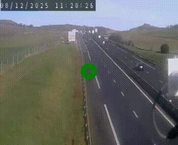 <h2>Caméra autoroute A75 à hauteur de Le Crest, en direction de Montpellier</h2>