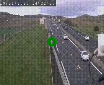 <h2>Caméra autoroute A75 à hauteur de Le Crest, en direction de Montpellier</h2>