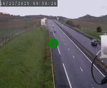 <h2>Caméra autoroute A75 à hauteur de Le Crest, en direction de Montpellier</h2>