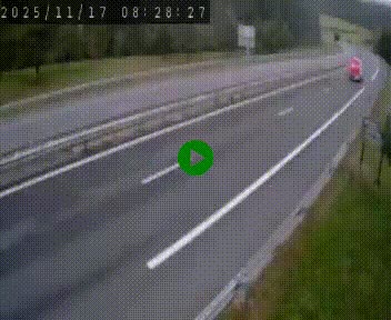 Clone of Caméra autoroute A75 à hauteur de la sortie 42 (Rodez, Laissac, Aire de l'Auvergne) située sur la commune d'Auberoques, près de Sévérac-le-Château