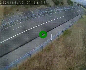 <h2>Caméra autoroutière France - A75, Engayresque, entre Millau et Séverac-le-Chateau, en direction de Montpellier</h2>