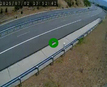 <h2>Caméra autoroutière France - A75, Engayresque, entre Millau et Séverac-le-Chateau, en direction de Montpellier</h2>