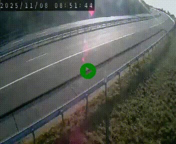 <h2>Caméra autoroute A75 à hauteur de la sortie 42 (Rodez, Laissac, Aire de l'Auvergne) située sur la commune d'Auberoques, près de Sévérac-le-Château</h2>