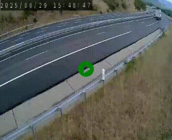<h2>Caméra autoroutière France - A75, Engayresque, entre Millau et Séverac-le-Chateau, en direction de Montpellier</h2>