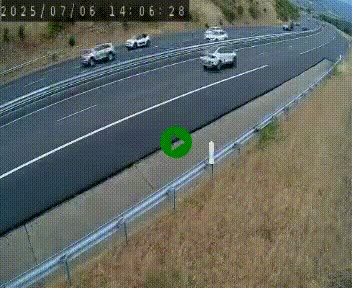 <h2>Caméra autoroutière France - A75, Engayresque, entre Millau et Séverac-le-Chateau, en direction de Montpellier</h2>