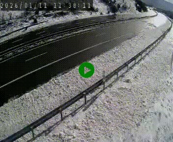 <h2>Caméra autoroute A75 à hauteur de la sortie 42 (Rodez, Laissac, Aire de l'Auvergne) située sur la commune d'Auberoques, près de Sévérac-le-Château</h2>