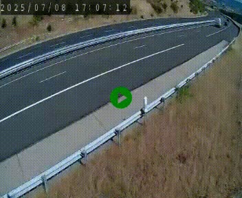 <h2>Caméra autoroutière France - A75, Engayresque, entre Millau et Séverac-le-Chateau, en direction de Montpellier</h2>