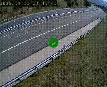 <h2>Caméra autoroutière France - A75, Engayresque, entre Millau et Séverac-le-Chateau, en direction de Montpellier</h2>