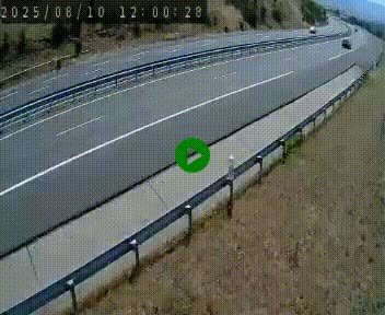 <h2>Caméra autoroutière France - A75, Engayresque, entre Millau et Séverac-le-Chateau, en direction de Montpellier</h2>