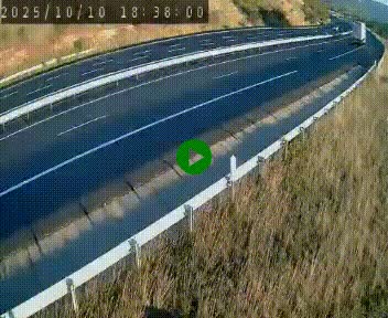 <h2>Caméra autoroutière France - A75, Engayresque, entre Millau et Séverac-le-Chateau, en direction de Montpellier</h2>