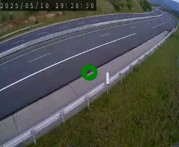 <h2>Caméra autoroute A75 à hauteur de la sortie 42 (Rodez, Laissac, Aire de l'Auvergne) située sur la commune d'Auberoques, près de Sévérac-le-Château</h2>