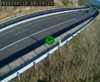 <h2>Caméra autoroutière France - A75, Engayresque, entre Millau et Séverac-le-Chateau, en direction de Montpellier</h2>