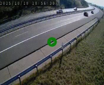 <h2>Caméra autoroutière France - A75, Engayresque, entre Millau et Séverac-le-Chateau, en direction de Montpellier</h2>