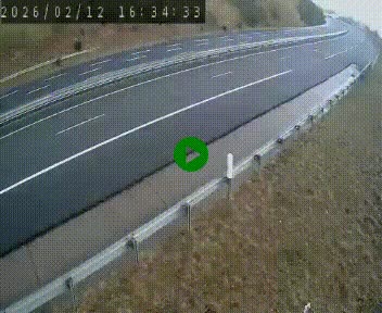 <h2>Caméra autoroute A75 à hauteur de la sortie 42 (Rodez, Laissac, Aire de l'Auvergne) située sur la commune d'Auberoques, près de Sévérac-le-Château</h2>