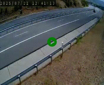 <h2>Caméra autoroutière France - A75, Engayresque, entre Millau et Séverac-le-Chateau, en direction de Montpellier</h2>