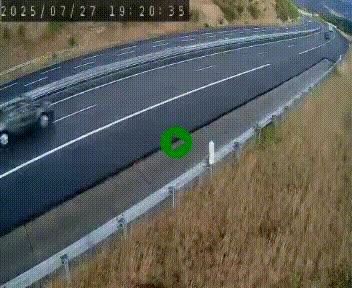 Caméra autoroutière France - A75, Engayresque, entre Millau et Séverac-le-Chateau, en direction de Montpellier