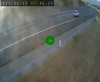 Caméra autoroutière France - A75, Engayresque, entre Millau et Séverac-le-Chateau, en direction de Montpellier