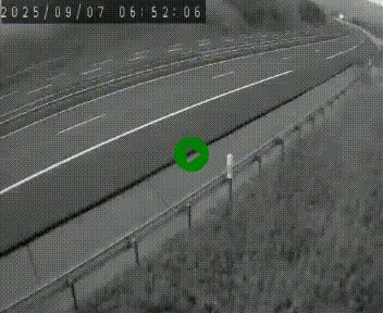 Caméra autoroutière France - A75, Engayresque, entre Millau et Séverac-le-Chateau, en direction de Montpellier