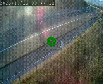 Caméra autoroute A75 à hauteur de la sortie 42 (Rodez, Laissac, Aire de l'Auvergne) située sur la commune d'Auberoques, près de Sévérac-le-Château