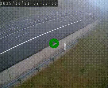 Caméra autoroute A75 à hauteur de la sortie 42 (Rodez, Laissac, Aire de l'Auvergne) située sur la commune d'Auberoques, près de Sévérac-le-Château