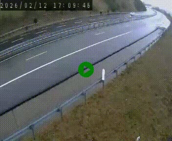 <h2>Caméra autoroutière France - A75, Engayresque, entre Millau et Séverac-le-Chateau, en direction de Montpellier</h2>