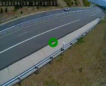 <h2>Caméra autoroutière France - A75, Engayresque, entre Millau et Séverac-le-Chateau, en direction de Montpellier</h2>